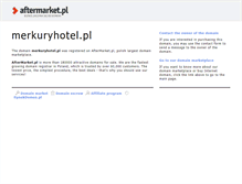 Tablet Screenshot of merkuryhotel.pl